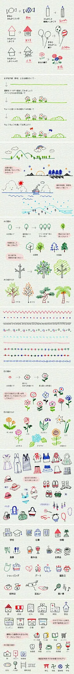 采集—基础简笔画