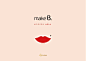 Make B.口红品牌logo设计