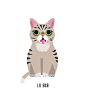 非常可爱的插画，画的是当今互联网最红的几只喵星人，包括不爽猫（Grumpy Cat）、律布勃（Lil Bub）、まる（Maru）等等～ 作者是特拉维夫的插画师和设计师NuroNuro (Nurit Benchetrit)。 ​​​​