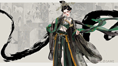 忄一采集到中国风、国风、古风 ,场景角色