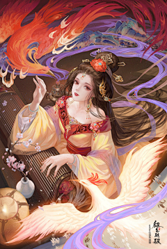 骄阳飒飒采集到手绘