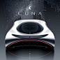 concept car ev luna moon roadster Sportscar automotive  