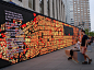 NYC ♥ NYC: IBM THINK Exhibit's Digital Wall at Lincoln Center