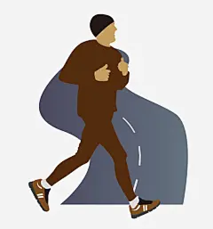 卡通图案长跑男人高清素材 卡通图案 跑步的人 运动人物 运动跑道 运动项目长跑 长跑 免抠png 设计图片 免费下载