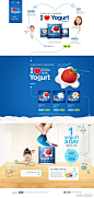 【新提醒】韩国Lloveyogurt酸奶制品网站 设计欣赏 致设计-致设计