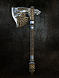 Viking Axe, Igor Konovalov (IKON) : Have made for ongoing game (PVP Fighting). 2048 textures. Handpaint textures
