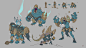  Concept Ideations - Enemy Units