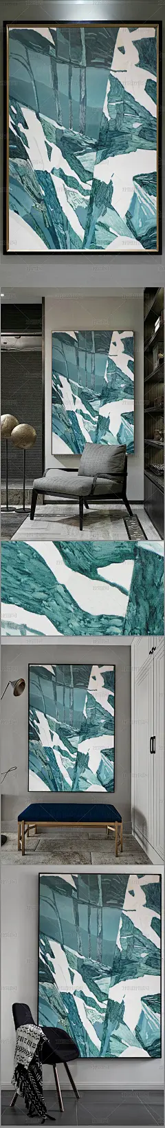 花纹图案-高清立体抽象油画艺术（一千四百七十六）花纹图案家居数码图案