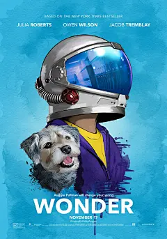 电影《奇迹 Wonder》概念海报设计欣赏 - 三视觉