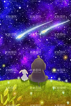手绘梦幻小清新星空插画  - 源文件下载【酷图网】流星,女孩,卡通女孩,仲夏之夜,自然风光,星空,星星,手绘,插画,唯美,文艺画,艺术画,灿烂星空,天空,浪漫,银河,星河,璀璨星空,夜晚,梦幻,夜景,温馨,小清新,治愈系,意境,创意,梦境,卡通插画,人物插画,文艺范,手绘风,卡哇伊,可爱,温暖,安逸,舒适,梦中世界,动漫人物,手绘美女,星空插画,