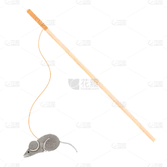 手绘-宠物用品贴纸套系-逗猫棒1