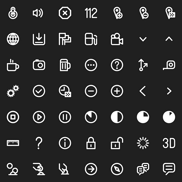 图标设置/ MPD001上Behance