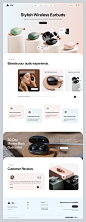 Web Design - Ecommerce / Landing Page by Usman A. on Dribbble