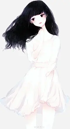 清新唯美手绘长发美女免抠素材_新图网 https://ixintu.com 清新 美女 长发