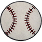 <a class="text-meta meta-mention" href="/hhywc4vame/">@Overstock</a> - This baseball-shaped rug is hand-tufted of easy-to-clean acrylic fiber. This soft and thick white rug features red and black accents to create a fun bas