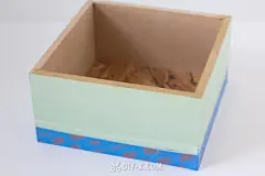 #DIY# 复古木盒多肉盆栽_盆栽_多肉_家居装饰_复古_婚礼现场_小清新_手工大师