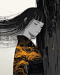 水墨 98 风|火影里的女人|火影忍者 - 小红书
