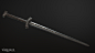 Viking Sword, Attila Marton : Viking Sword for the upcoming game Valhall, developed by Blackrose Arts.