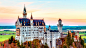 General 3840x2160 castle landscape Neuschwanstein Castle colorful nature architecture Germany Europe fall