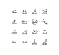 Weather Icons by spovv in 40+ Fresh and Flat Icon Sets for May 2014