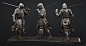 Medieval Knights Models - Crowd - Turntable video., David Munoz Velazquez : Models of knights and extras from the image 'Audeamus'.
Knight with polearm by Francesc Camos 
Knight with greatsword by David Munoz Velazquez 
Renders by David Munoz Velazquez