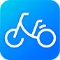 小蓝单车app—旅游出行 | logo | 图标@蒜头少女