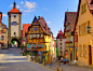 这里是德国拜仁州的一个小城市,,叫罗滕堡..