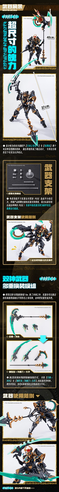 笙箫喧嚣采集到拼装机娘长图设计参考