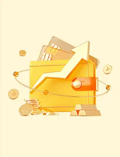 3D立体微软风金融商务办公元素icon