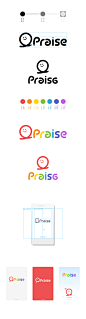Praise Corporate BI Character Branding : designed the BI & Character symbol for The Japanese company PRAISE