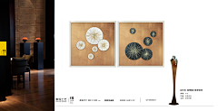 FD-Chen采集到#集恒实物画##新中式##玄关#/#卧室##客厅##餐厅#