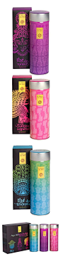 Limited Edition Cannisters of exotic loose teas from Le Palais des Thés PD