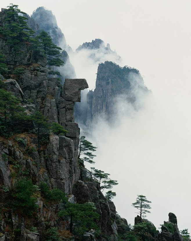 华山风景。