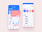 Banking App UI Design credit cards app concept app design ux app screen application design app clean ui app layout flat ui colors mobile ui design ui mobile app ui ui design mobile app design