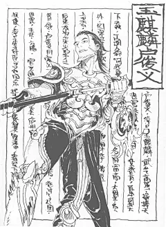 {线稿系列}角色线稿设计，动态（东方古装）