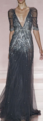JENNY PACKHAM - stunning blue evening gown with sparkles: 
