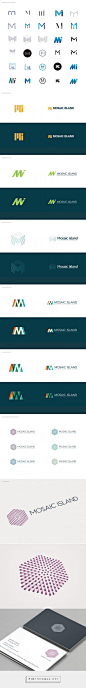 Mosaic Island - Branding and communications on Behance