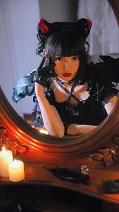 万圣节可爱少女图手机高清壁纸-55壁纸网