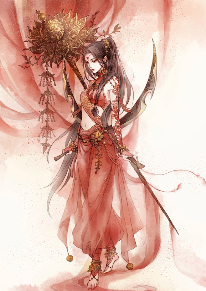 大唐司天监插图古戈力
