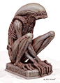 Alien sitting, Alex Dubnoff