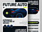 Kraftfahrzeug - Electric Vehicle EV Company Landing Page Website by Adhiari Subekti for One Week Wonders on Dribbble