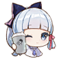 [插画搬运] 原神x喜茶联动活动 神里绫华表情包 NGA玩家社区