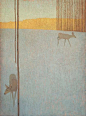 极简与写意——美国画家大卫·格罗斯曼作品欣赏。_腾讯新闻