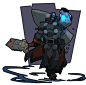 Gravedigger.
Unused character concept for Battlerite.