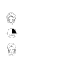 面膜使用方法  使用图标  