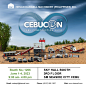 可能是包含下列内容的图片：上面的文字是“DW HENAN DASWELL MACHINERY (PHILIPPINES) INC. CEBUCON 2023 CEBU CONSTRUCTION SHOW த்மாத்ளா Booth No,:1206 June 1-4, 2023 9:00 am- 4:00 pm SKY HALL BOOTH 3RD FLOOR SM SEASIDE CITY CEBU Email: salesph@daswell.com Phone: (0917) 892 1387 W