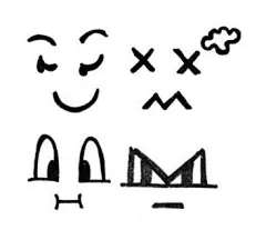 插画表情课堂开课啦，没事学学手绘小表情，写日记、情书必备哟！收好不谢