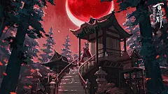 搜“鸽子不二”画册里有超全阴阳师官方和同人壁纸