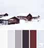 winter hues
