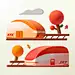 NAVER Icon 3dartwork Character artwork Korea autumn color
